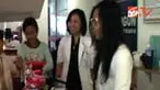 Siti Nur Jazilah alias Lisa, pasien operasi rekonstruksi wajah atau "face off", kini mulai menampakkan diri di depan umum dengan berjualan aksesoris hasil karyanya sendiri.
