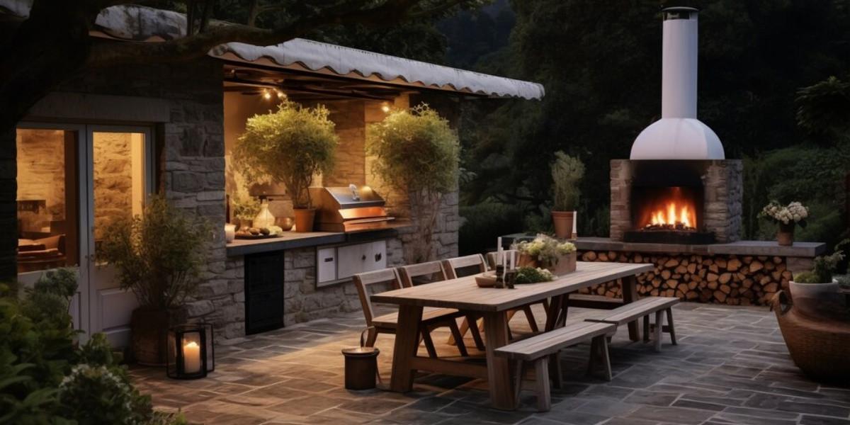 Ilustrasi Dapur Outdoor