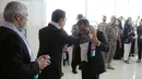 "Kami ucapkan terima kasih kepada DPR. Kami dari lembaga Yayasan Persahabatan dan Studi Peradaban fokus kepada edukasi isu-isu ke Palestina," ujar Ahed. (Liputan6.com/Faizal Fanani)