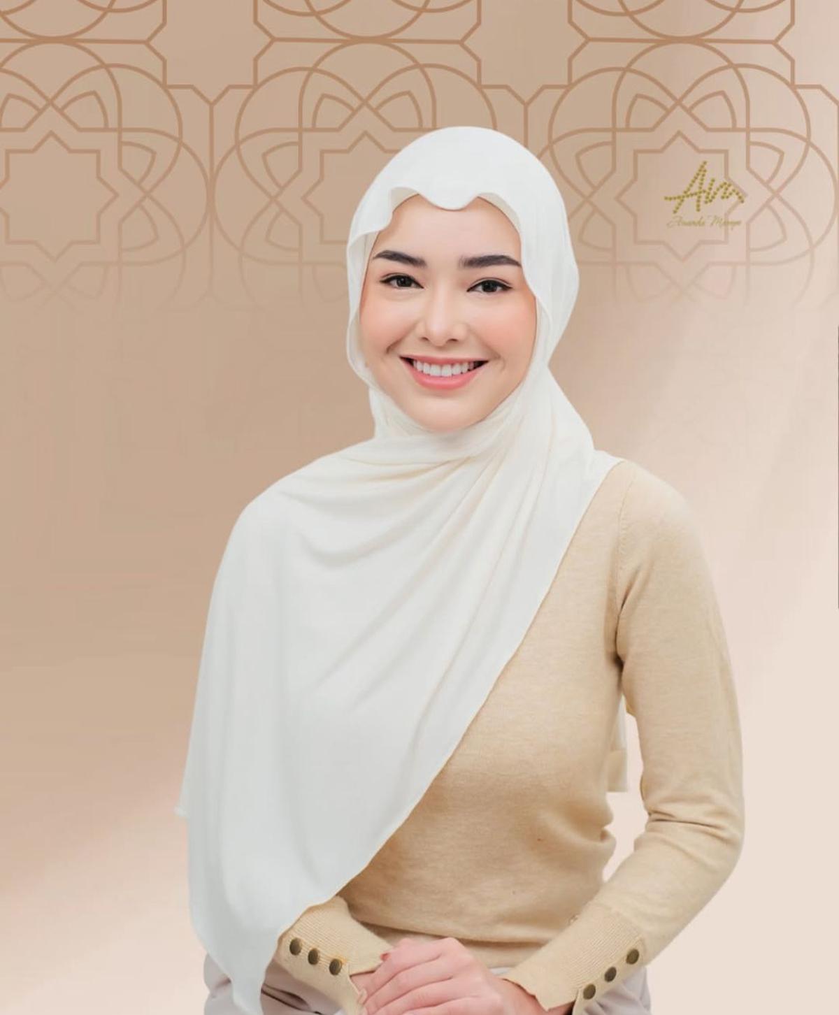 6 Potret Amanda Manopo Jadi Model Hijab untuk Bisnis Barunya, Tampil Cantik dan Elegan