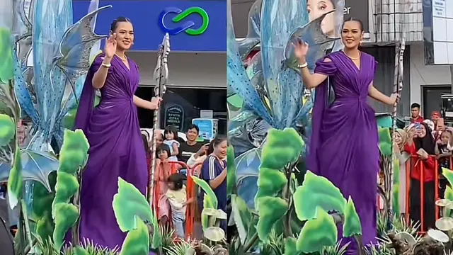 Raisa Andriana di Jember Fashion Carnival 2024. (Dok: TikTok)