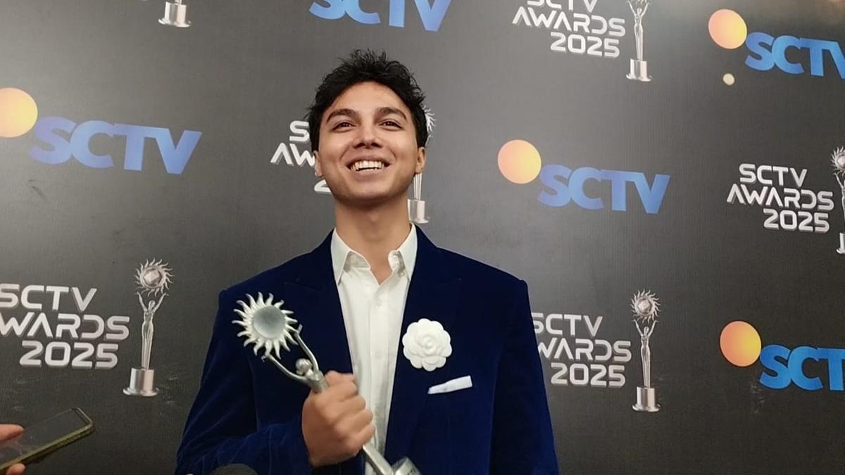 William Roberts Sabet Aktor Pendamping Paling Ngetop SCTV Awards 2025: Ini untuk Keluarga
