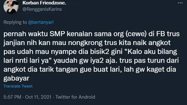 6 Cuitan Netizen Berbagi Kenangan Nyeleneh Saat Naik Angkot Ini Bikin Ketawa