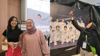 Carat Datang ke Seventeen Exhibition Folow Fellow (Foto: Liputan6.com/ Zulfa Ayu Sundari)