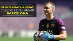 Video penyelamatan hebat yang dilakukan Jasper Cillessen ketika menjadi pemain Ajax, kini ia resmi ditransfer ke Barcelona.