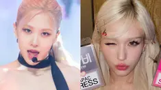 Rose Blackpink dan Jeon Somi (Foto: Allkpop - Instagram/ somsomi0309)