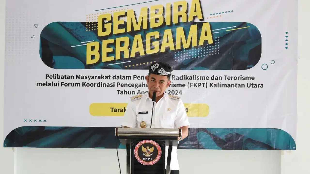 Pj Wali Kota Tarakan Minta Semua Pihak Bersinergi Berantas Paham Radikalisme dan Terorisme