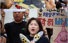 FOTO: Gelombang Protes Menentang Jepang Buang Limbah Nuklir Fukushima ke Laut Meluas, Korea Selatan hingga Hong Kong Turut Demo
