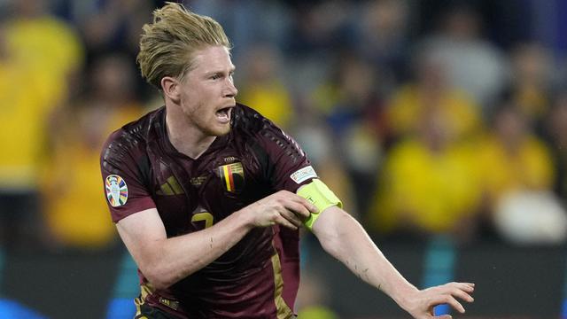 Foto: Kevin de Bruyne Tampil Spartan, Belgia Jaga Asa Lolos ke Babak 16 Besar Euro 2024