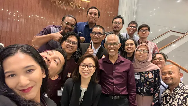 Menteri Singapura Masagos Zulkifli Bersama Jurnalis Indonesia