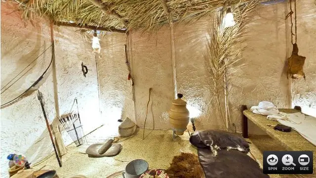 Interior rumah Rasulullah Nabi Muhammad SAW. (Foto: Istimewa via Islami.co)