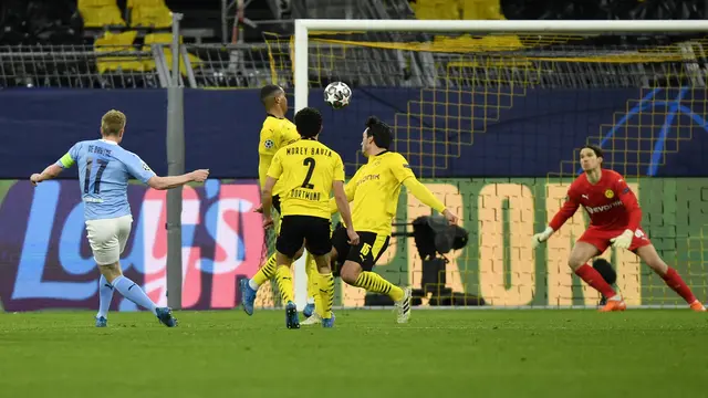 Bungkam Dortmund, Man City Lolos ke Semifinal
