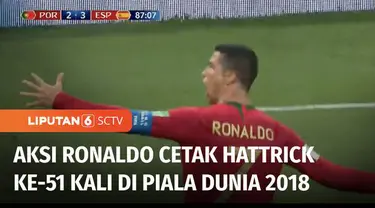 Kilas balik pada laga Big Match antara Portugal melawan Spanyol di partai perdana Group B, Piala Dunia 2018 lalu. Pertandingan ini diwarnai hattrick pemain terbaik dunia, Cristiano Ronaldo yang membawa Portugal mengimbangi tim matador.