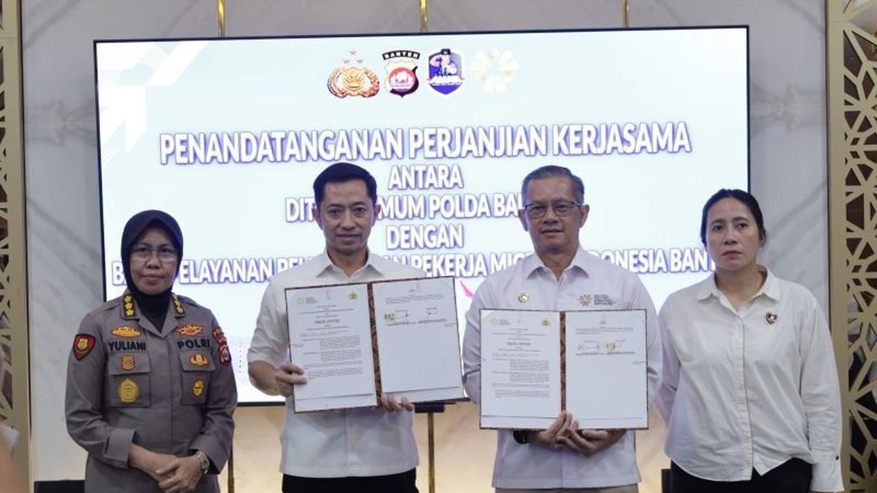 Polda Banten dan BP3MI Perkuat Sinergi Cegah Tindak Pidana Perdagangan Orang (TPPO) Demi Perlindungan PMI