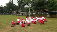 Gerakan Tidak Kompak Hukumannya Push Up