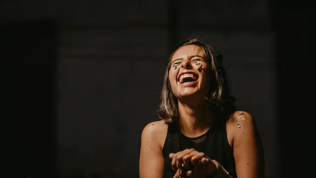 Laughing
