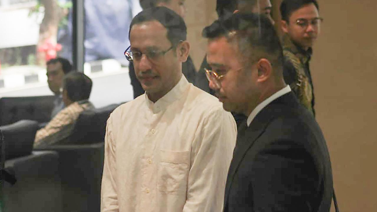 FOTO: Dipanggil Kejagung Lagi, Nadiem Diperiksa Terkait Kasus Laptop Rp9,9 Triliun