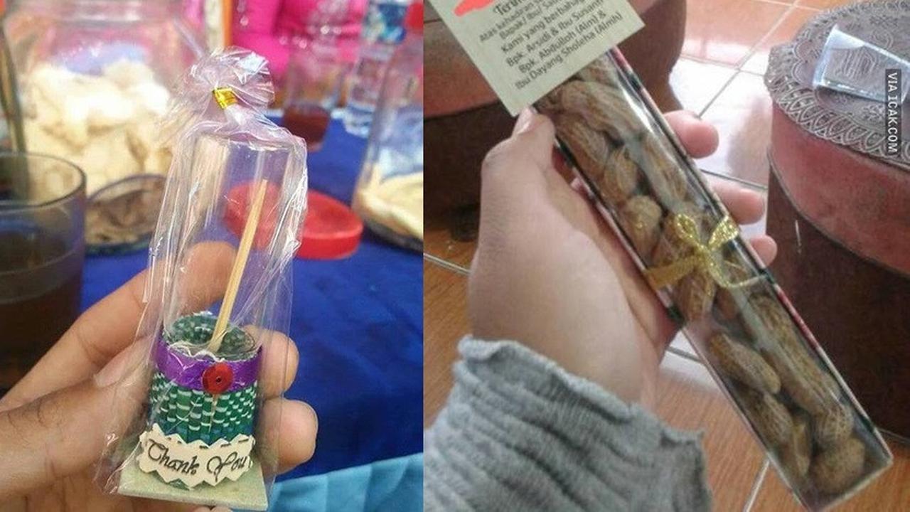 suvenir pernikahan unik (foto: Brilio)