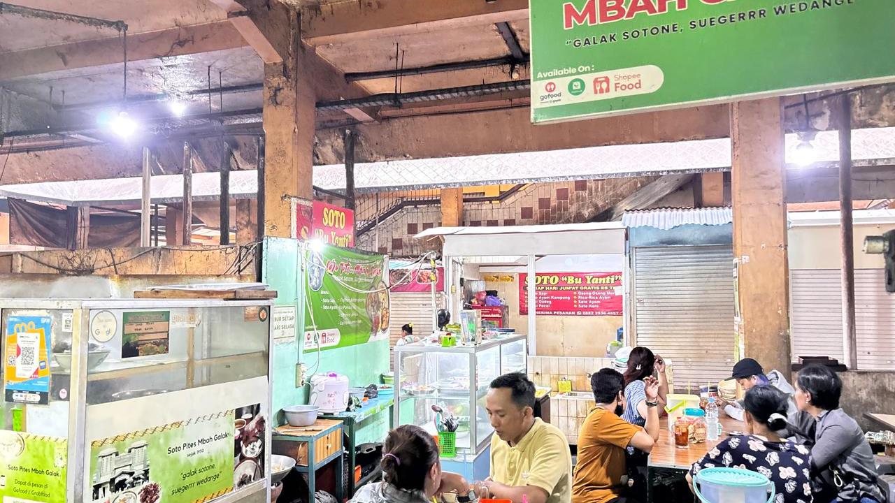 Soto Pites Mbah Galak Pasar Beringharjo