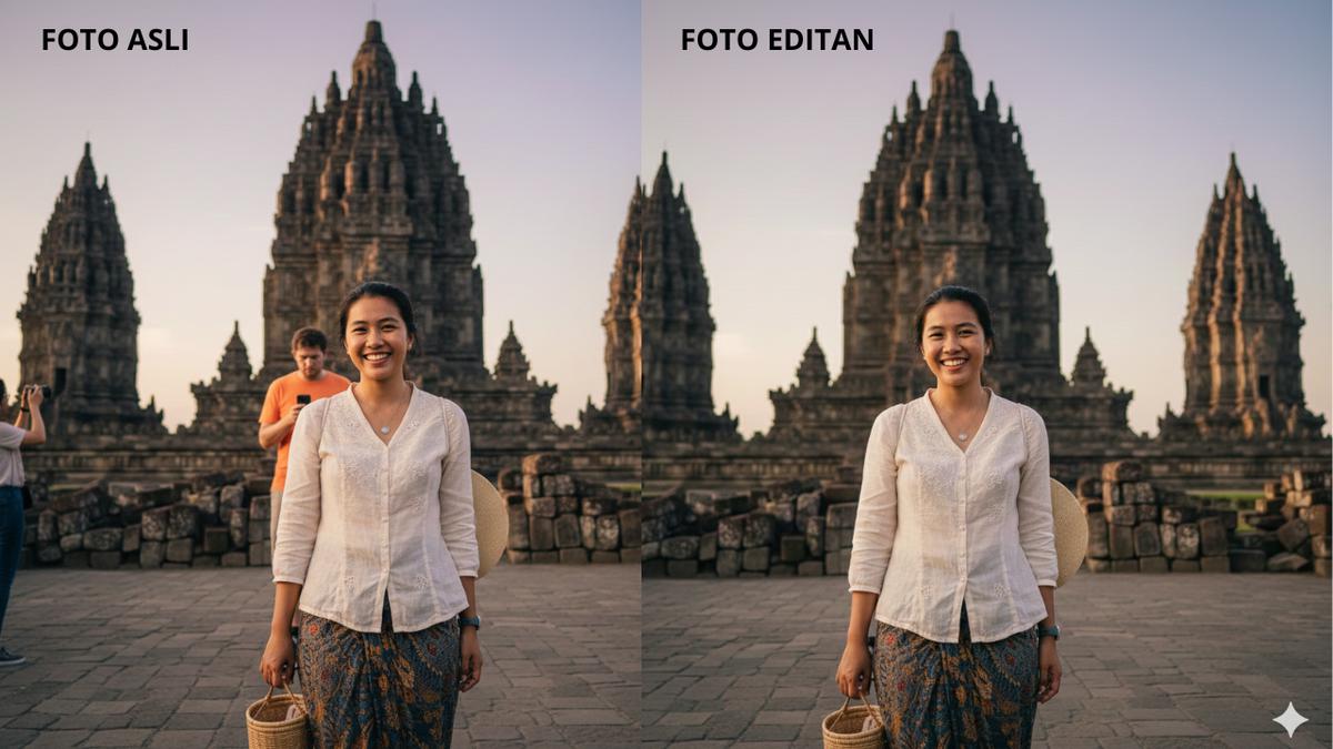7 Prompt Gemini AI agar Foto Liburan Terlihat Sepi dan Estetik, Hasil Natural