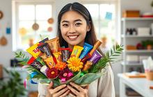 Cara Buat Buket Snack yang Unik dan Menarik