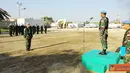 Citizen6, Haiti: Satgas Konga menggelar Upacara HUT TNI AL ke-67. Bertindak sebagai Inspektur Upacara Dansatgas Konga XXXII-A/Minustah, Letkol Czi Winarno, di Lapangan Parade Bumi Garuda, Gonaives, Haiti, Senin (10/9). (Pengirim: Badarudin Bakri).