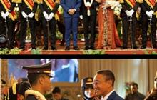 Jenderal Polri jadi Irup Pedang Pora Pernikahan Mantan Staf Pribadi, Momennya Penuh Kebahagiaan