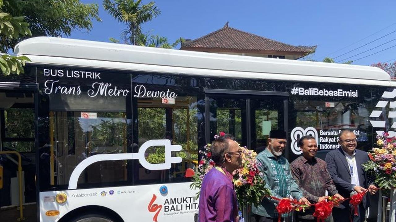 Trivia: Uji Coba Bus Listrik Bali Gratis Rute Kuta-Nusa Dua Dimulai, Transportasi Masa Depan Pulau Dewata!