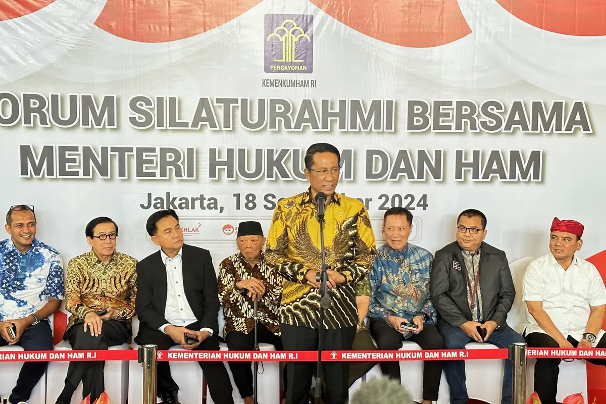 Supratman Andi Agtas Kumpulkan Sejumlah Mantan Menkumham