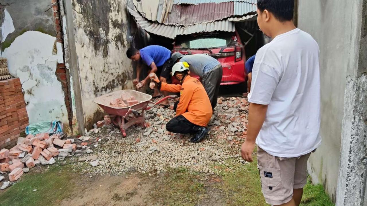Kerusakan akibat gempa Bengkulu