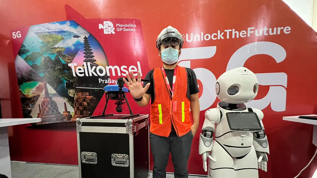 Hyper 5G Telkomsel di MotoGP 2022 Mandalika (Dok. Telkomsel)