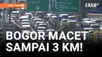 Libur Panjang Kenaikan Yesus Kristus, Bogor Macet Parah!