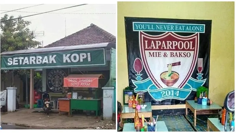 8 Plesetan Tulisan Spanduk Warung Makan Ini Bikin Tepuk Jidat