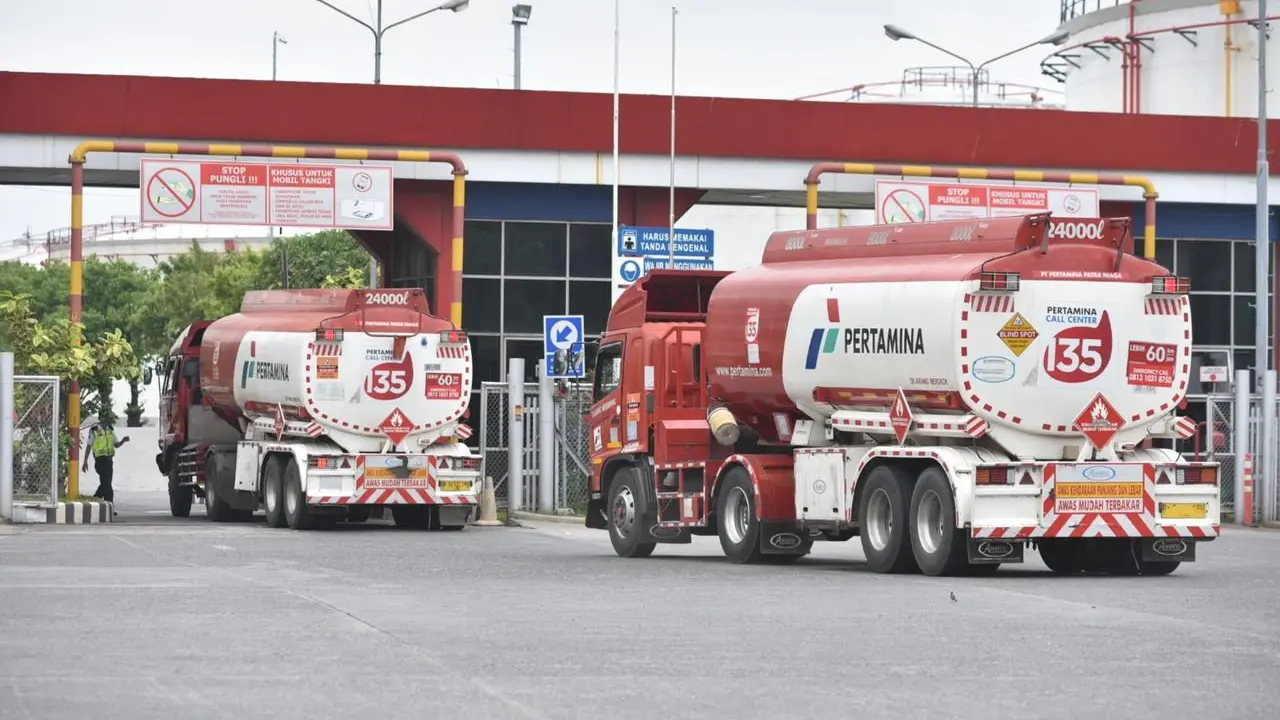 Saat ini rata-rata ketahanan stok BBM di Fuel Terminal di wilayah DKI Jakarta, Jawa Barat dan Banten masih mencapai lebih 20 hari. (Dok Pertamina)