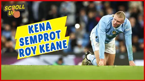 VIDEO: Roy Keane Semprot Erling Haaland, Anggap Permainannnya Sangat Buruk!