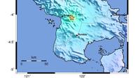 Gempa bumi mengguncang wilayah Lalolae, Kabupaten Kolaka Timur, Jumat, 24 Januari 2025, pukul 21:37:12 WITA. (Tim News).