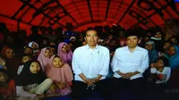 Melalui video call, Presiden Republik Indonesia Joko Widodo berpesan agar masyarakat Indonesia tetap membawa semangat Asian Games 2018.