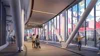 Mengapa Pedestrian Deck Dukuh Atas Dibuat Melingkar? Ini Penjelasan MRT