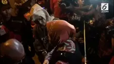 Susana sekitar jalan Wahab Siamin Vila Bukit Mas Surabaya. Ada penggerebekan teroris.