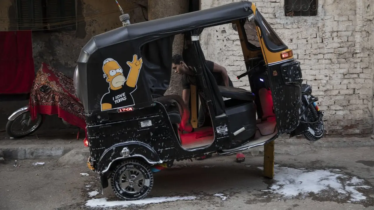 Tuk Tuk di Mesir
