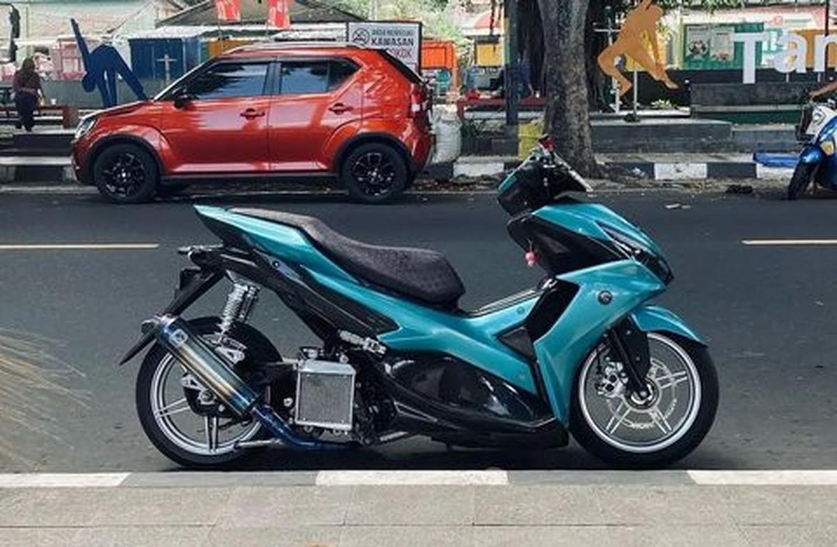 10 Inspirasi Modifikasi Yamaha Aerox, Sporty Maksimal dan Jadi Favorit Anak Muda