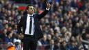 Sergi Barjuan akan memimpin skuad utama Barcelona usai Ronald Koeman dipecat oleh klub yang bermarkas di Stadion Camp Nou tersebut. (AFP/Quique Garcia)