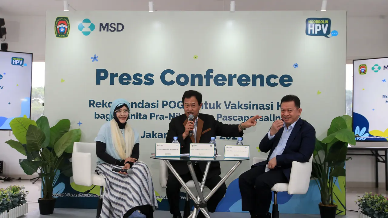Cegah Kanker Serviks, POGI Rilis Panduan Vaksinasi HPV untuk Wanita Pra-Nikah dan Pascapersalinan