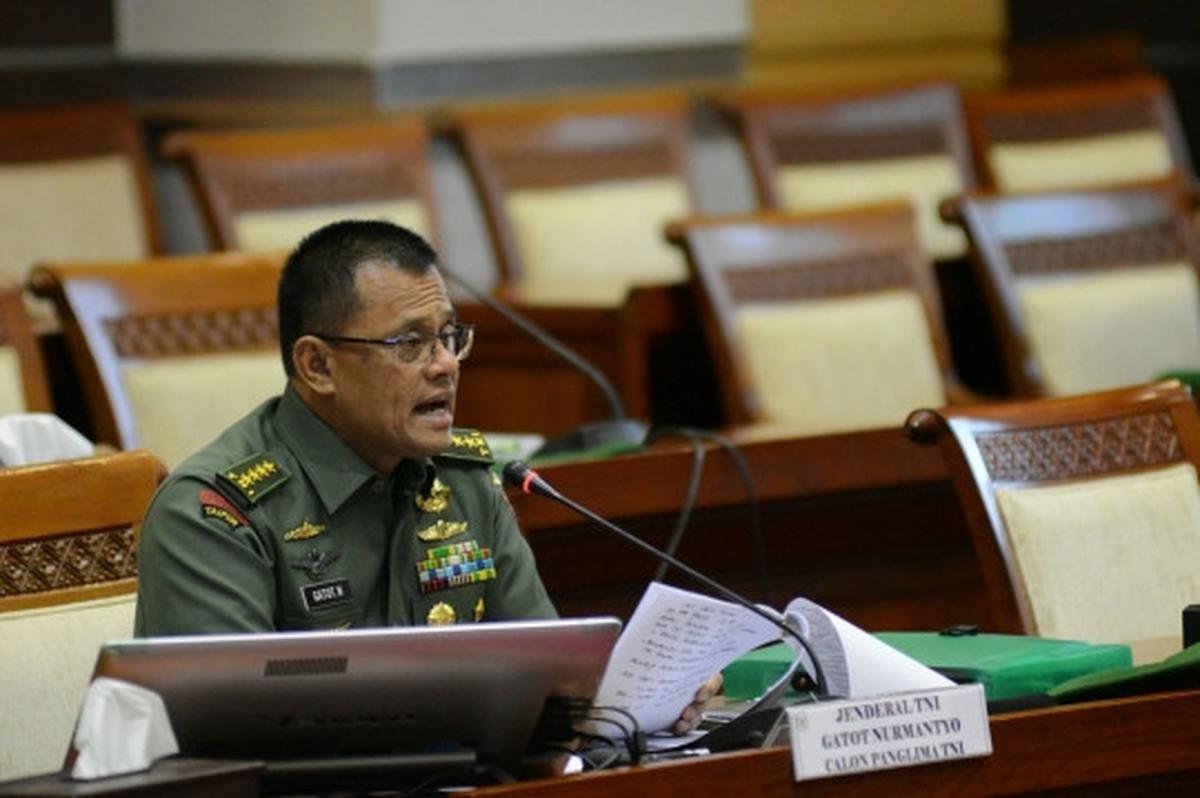 Calon Panglima TNI sampaikan visi dan misi di hadapan Komisi I DPR
