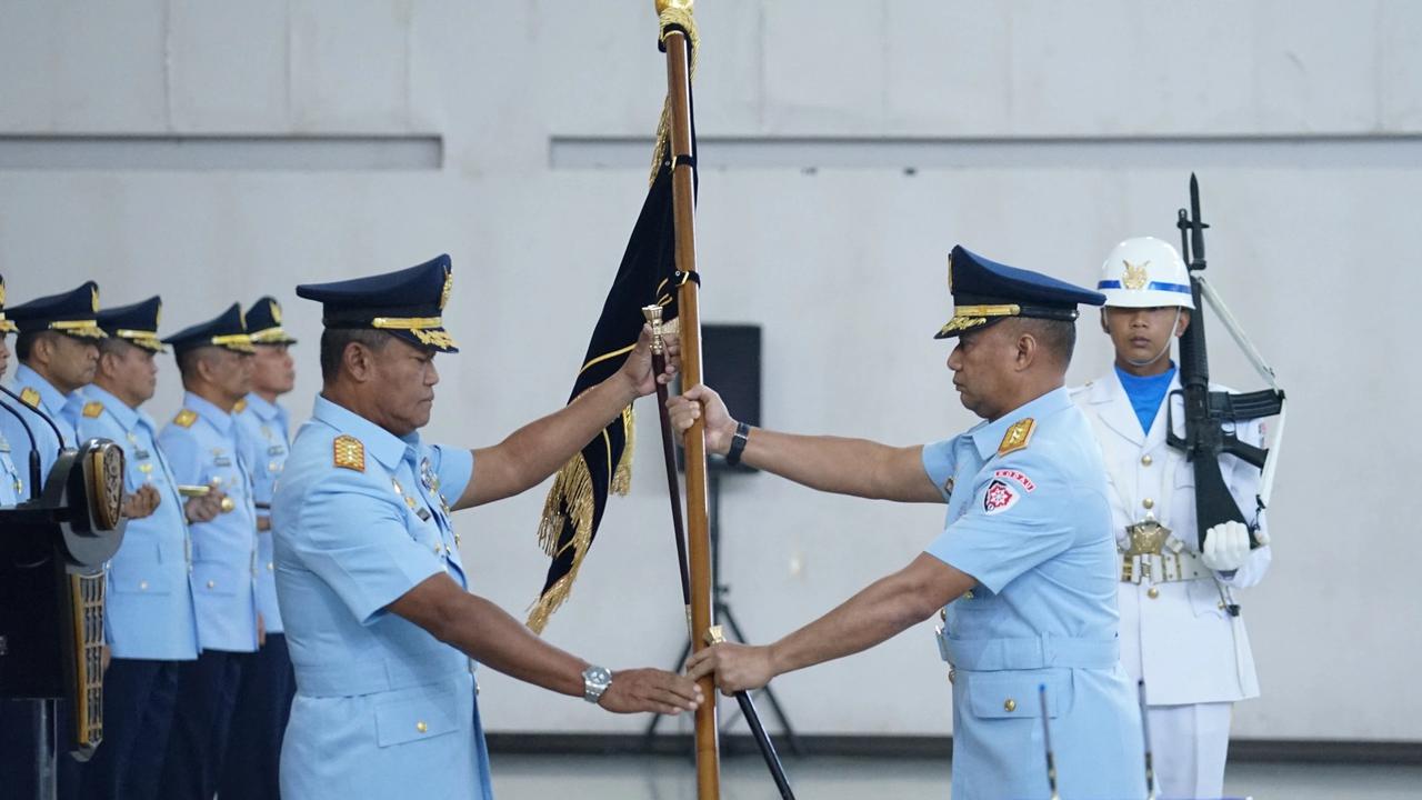 FOTO: Pangkoopsudnas Lantik Marsma TNI Erwin Sugiandi Sebagai Pangkodau I