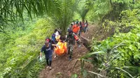 Menghilang 14 Hari, Mayat Nenek 75 Tahun Ditemukan di Perkebunan Sawit (Arfandi Ibrahim/Liputan6.com)