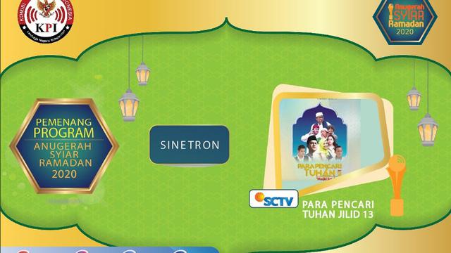 Para Pencari Tuhan Jilid 13 Di Sctv Jadi Sinetron Terbaik Anugerah Syiar Ramadan 2020 Showbiz Liputan6 Com