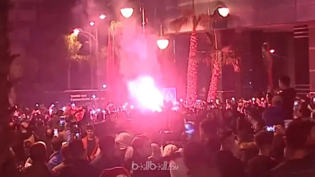 VIDEO: Lolos Piala Dunia, Ini yang Dilakukan Warga Maroko