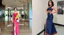 Keduanya kerap tampil glamor, baik  Bella Bonita mengenakan sweetheart neckline dress pink, dan Happy Asmara dengan one shoulder dress warna biru.
