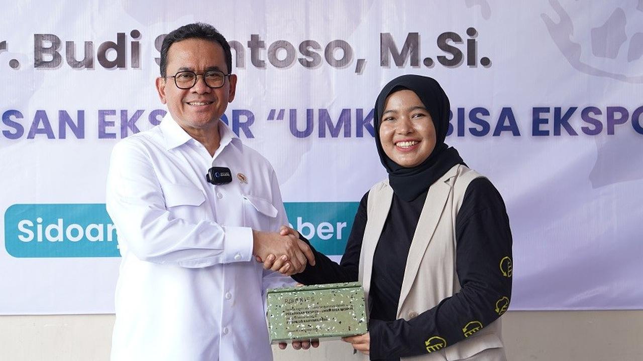 Mendag Lepas Ekspor Produk Empat UMKM dari Jatim Senilai Rp3,9 Miliar